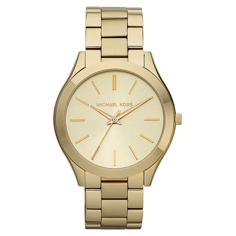 runway gold tone michael kors|michael kors gold tone watch.